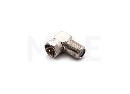 Coaxial Adapter F-Type Female To Male Right Angle (90°) | JR5031-SL5538-7947