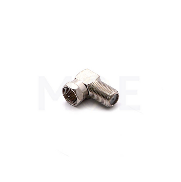 Coaxial Adapter F-Type Female To Male Right Angle (90°) | JR5031-SL5538-7947