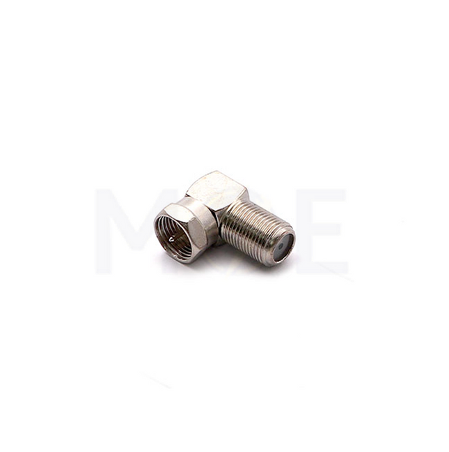 Coaxial Adapter F-Type Female To Male Right Angle (90°) | JR5031-SL5538-7947