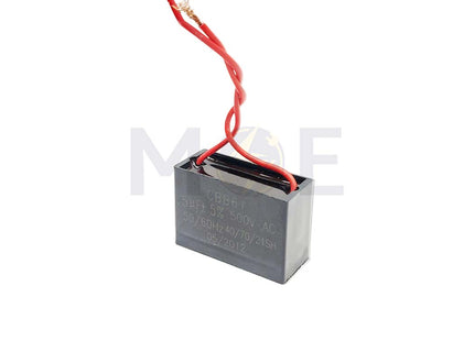 Fan Capacitor Black 5UF 500V | CBB61 بوبين مروحة بشريط