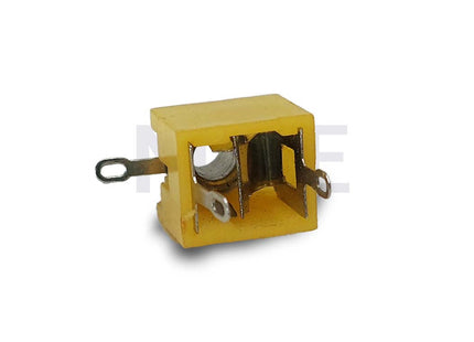 3.5mm Mono Female Jack Socket Chassis Mount Plastic | JR3062A  فيشة اوديو انتاية بلاستيك تلحيم على شاسي