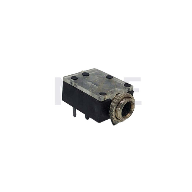 3.5mm Mono Female Jack Socket PCB Mount Plastic | JR3060A فيشة اوديو انتاية بلاستيك تلحيم على بورد