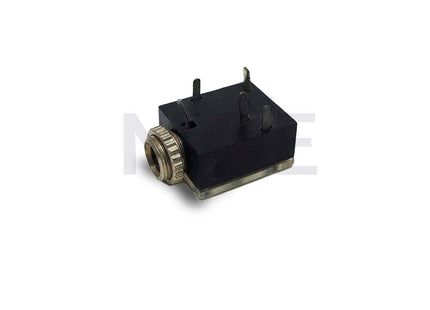 3.5mm Mono Female Jack Socket PCB Mount Plastic | JR3060A فيشة اوديو انتاية بلاستيك تلحيم على بورد