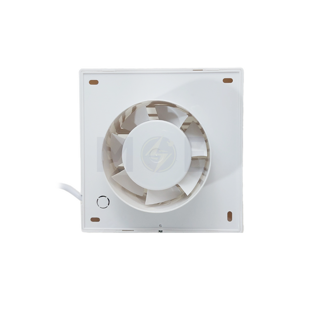 CuperA+ Axial Exhaust Fan Square (10cm / 4") 12W | N4 شفاط حمام بلاستيك مربع