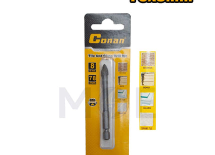 Conan Tile & Glass Drill Bit 75x8mm | COGD108