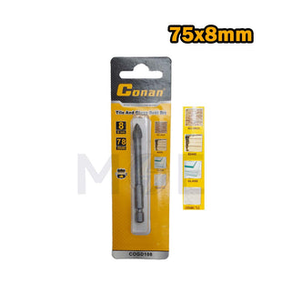 Conan Tile & Glass Drill Bit 75x8mm | COGD108