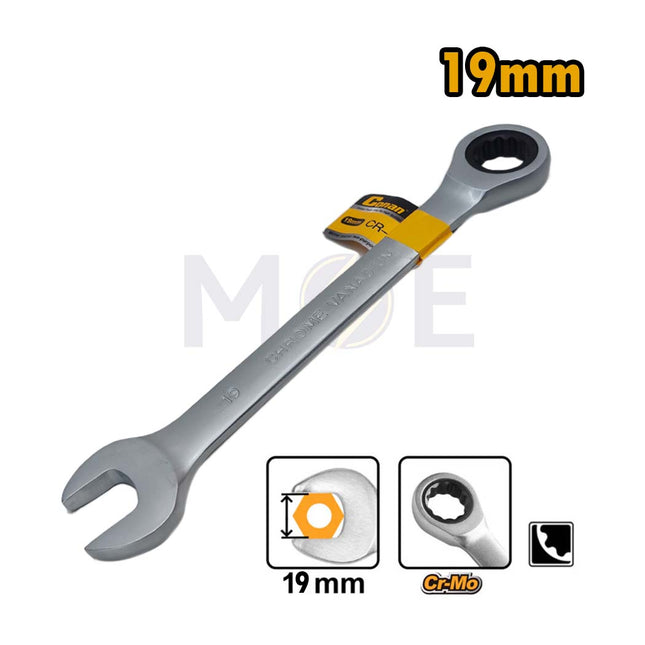 Conan Industrial Ratchet Spanner 19mm | COMW0819