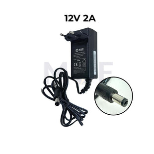Hoioto Power Adapter With Wide Output Connector AC/DC 12V 2A | 12024EPG باور ادبتر مع فيش عريض