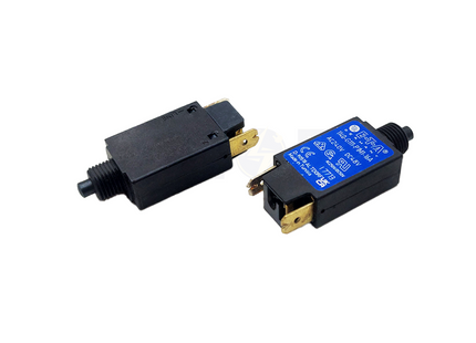 E-T-A Threaded Neck Thermal Circuit Breaker Push Button Reset 1P 240V AC 48V DC 16A | 1140-G111-P1M1-16A فيوز ترميك