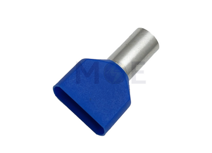 System Double Insulated Ferrule Terminal Blue 2x16mm | TE16-14 كوس انبوب مجوز ازرق