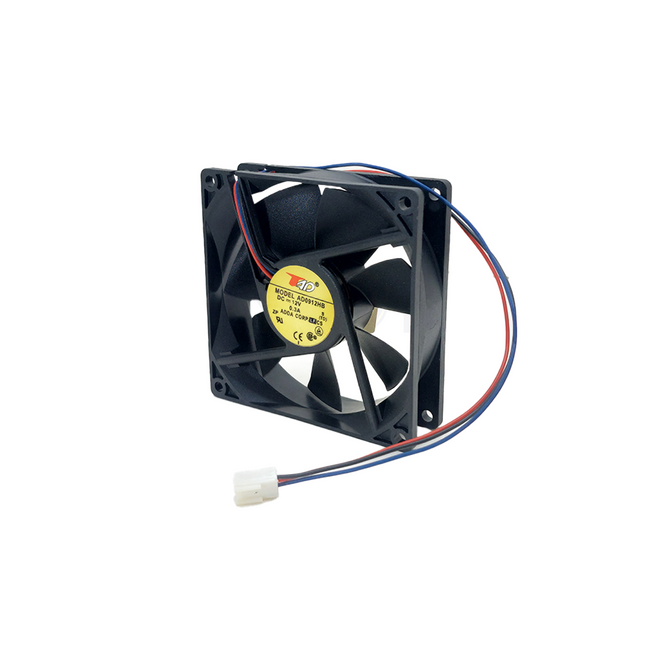 Axial Cooling Fan Square 3-Wire 3.6W 0.30A 12V DC 9×9×2.5cm | AD0912HB مروحة تبريد مربعة