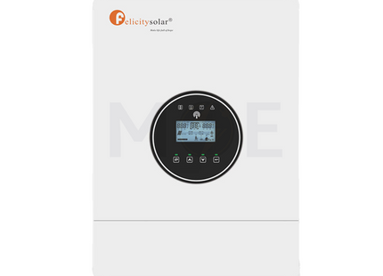 Felicity Off-Grid High Frequency Solar Inverter 4kVA 4000W 24V | IVEM4024-II انفرتر طاقة شمسية و يوبي اس منزلي و مكتبي