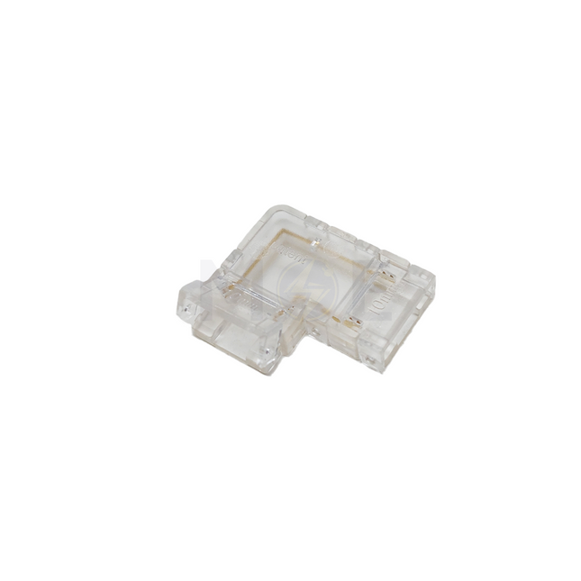 2 Pin Strip LED Solderless Corner L-Connector 10mm وصلة مدخل كهرباء لستريب لد