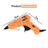 INGCO Glue Gun With 2 Glue Sticks 100W | GG6008 فرد شمع مع اصبعين شمع
