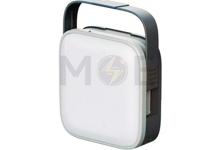 JTC Rechargeable LED Square Gray Lantern with Type-C Charging 90 LED 2Pc (18650 3.7V 1.2Ah) | JL-L8280LA