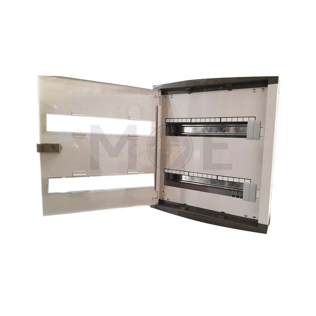 Cuper Metal Flush Distribution Board Transparent Door (434x395x100mm) 2Rx18mod. 36module