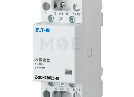 EATON Modular Cont. 230V AC 4NO 25A | Z-SCH230/25-40 | كونتكتور سكة