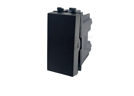 Meta 1Way Switch Gray 1P 16AX 1Mod. | 43N001 مفتاح مفرد رمادي