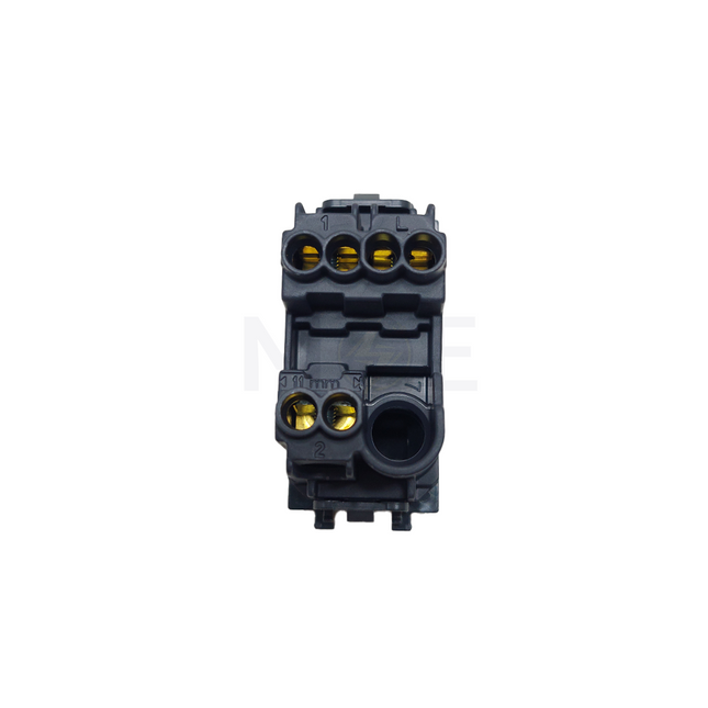 Meta 2Way Switch Gray 1P 16AX 1Mod. | 43N002 مفتاح دركسيون رمادي