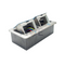 Floor Box / Legrand Soft Pop-up Silver 2x3Mod. 6module | E41 علبة ارض
