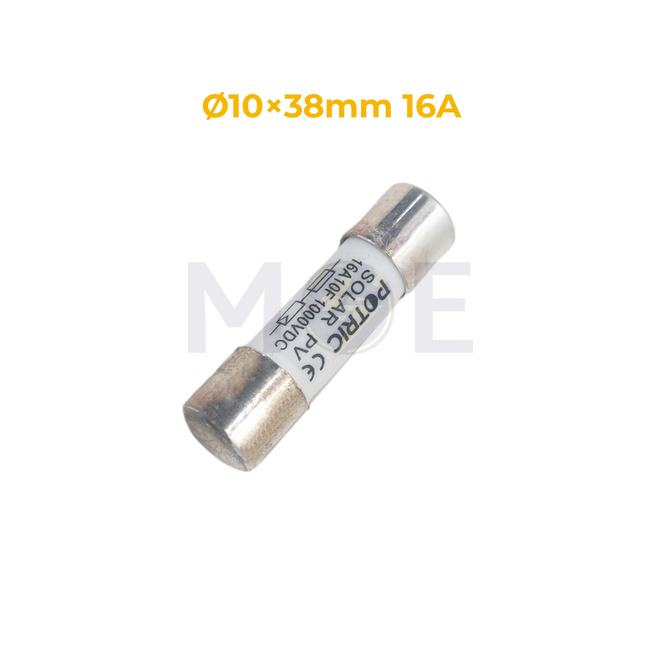 Potric Ceramic Tube Fuse Ø10×38mm 16A 1000V DC gPV | gPV-32 فيوز بورسلين
