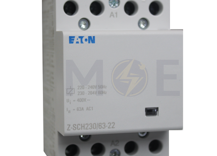 EATON Modular Cont. 2NO+2NC 63A | Z-SCH230/63-22 | كونتكتور سكة