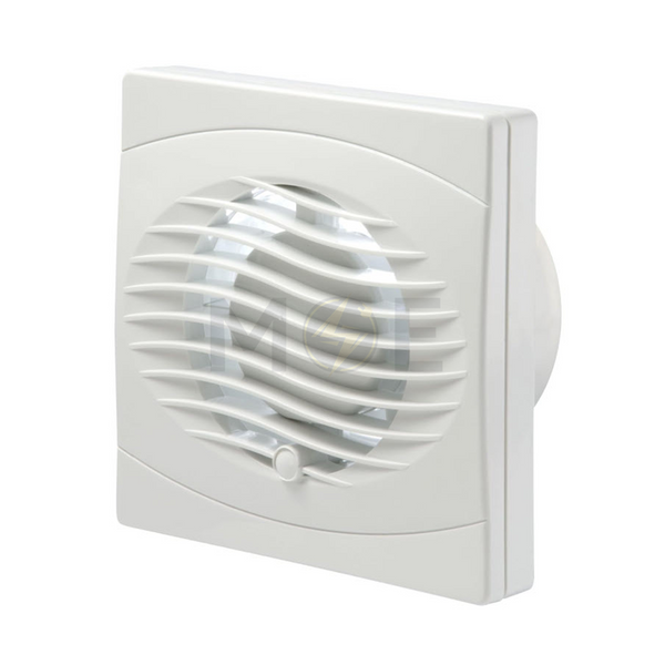 Hiva Exhaust Fan Plastic Square White 8Inch (200mm) 40W | AD5081 شفاط حمام بلاستيك مربع 