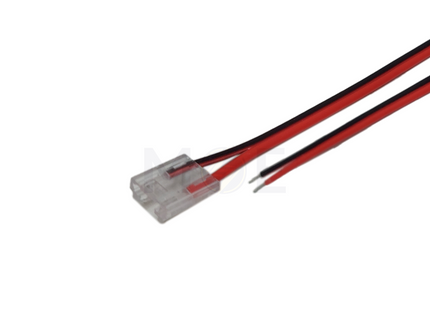 2 Pin Strip LED Power Input Cable 15cm 8mm وصلة مدخل كهرباء لستريب لد