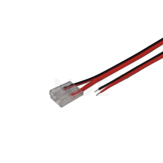 2 Pin Strip LED Power Input Cable 15cm 8mm وصلة مدخل كهرباء لستريب لد