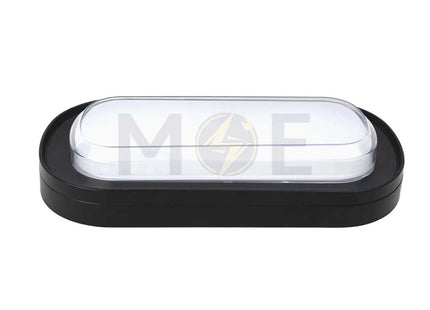 Classic Light Blaze Moisture Lamp LED Oval Light Fixture/Applique WaterProof Black Daylight, Warmwhite, Coolwhite 24W | CL-SB111CT