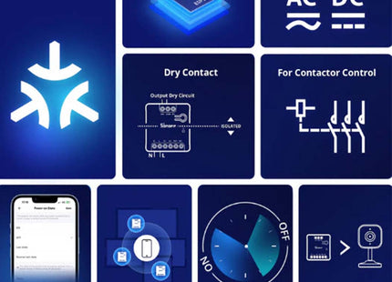 SONOFF Dry Contact WiFi Smart Switch 1CH Matter Support | MINI-D