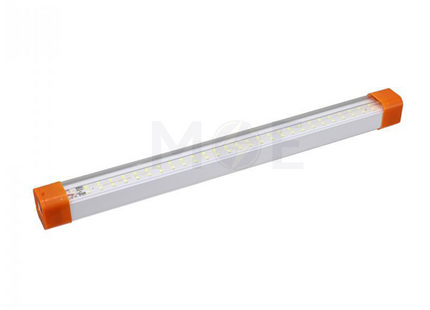 Lithium Battery SMD Rechargeable Portable LED Light Tube Fixture with 2 Hook Magnet USB 3 Lighting Modes 50cm | HT-829 شاسي لد تشريج