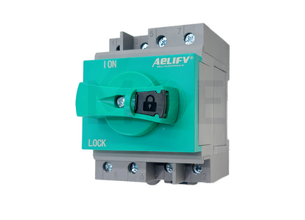 Aelifv Solar DC Isolator Switch For Photovoltaic PV Disconnector Isolator 1200V 4P 8KV 32A | DC-PV2 DC-PV1/21 مفتاح عازل للوحات الطاقة الشمسية