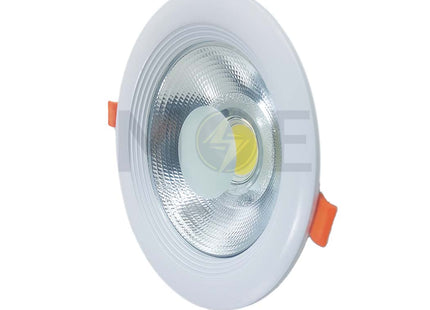 Greenlite LED COB DownLight/Panel Light White Flush Circular Spot Daylight 14.5cm 30W | GR-COB30W