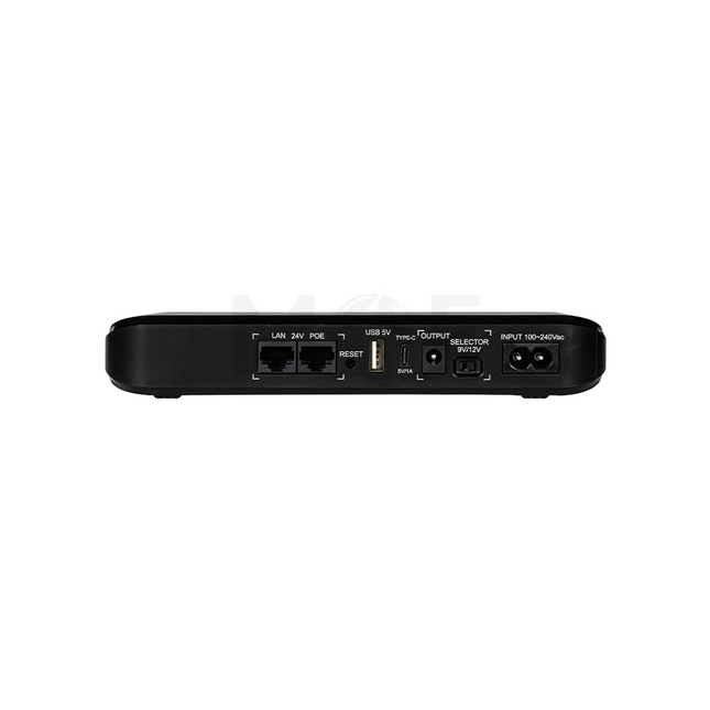 SKE POE Mini UPS Backup LiFePO4 20000mAh USB Type-C (5V), 9V/12V 18W | POE-830P-LFP يوبي اس راوتر