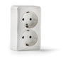 Famatel Multiple Double Socket-Outlet (2x Socket + Earth) 16A 250V | 7025 FM كادر بريز مجوز شوكو