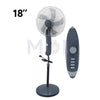 General CompoCool Stand Fan Gray 3 Speed & Timer 60W 5 Blades 18inch | FS455 مروحة عامود 5 فراشات رمادي