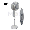 General CompoCool Stand Fan White 3 Speed & Timer 60W 5 Blades 18inch | FS455