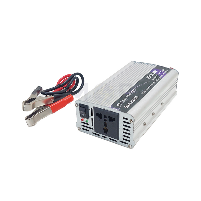 HE Solar Power Inverter 12V DC to 230V AC 1500W | SAA-1500A محول انفرتر بطارية الى كهرباء