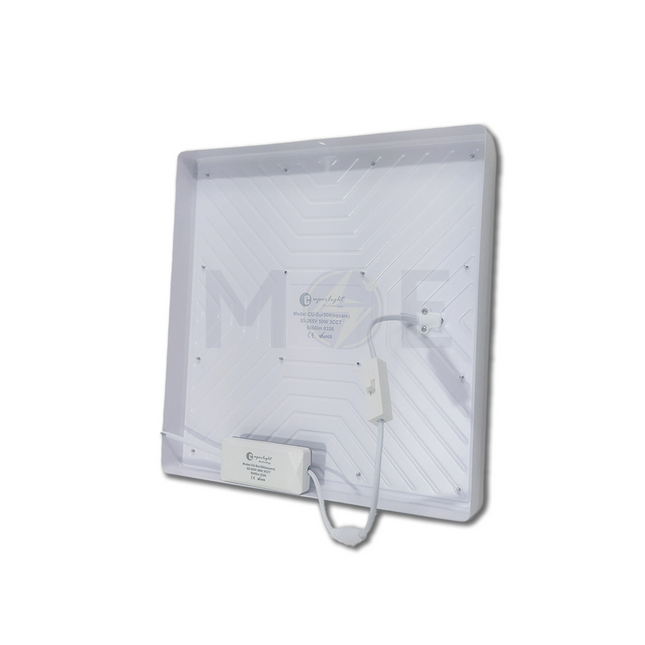 Cuperlight LED DownLight/Panel Light White Surface FrameLess Square Spot Daylight, Warmwhite, Coolwhite 30cm 50W | SUR300 سبوت لد مريع ظاهر بدون كادر ابيض دايلايت، ورم وايت، كول وايت