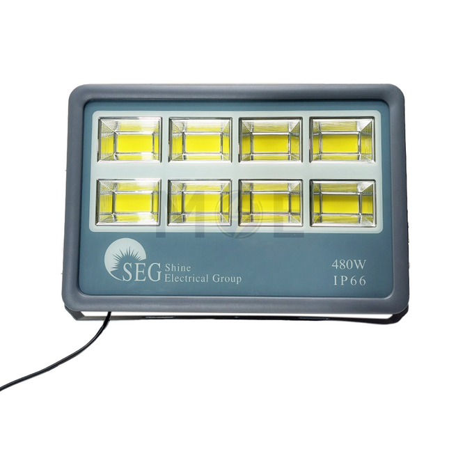 SEG Led COB Floodlight Daylight 6500K (8x60W) 480W برجكتور لد انارة دايلايت