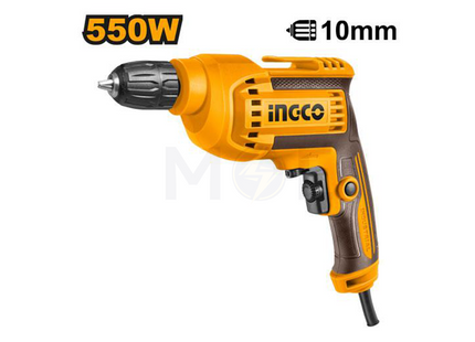INGCO Electric Drill 10mm Keyless Chuck 550W | ED550382 مقدح كهرباء عادي راس اوتوماتيك