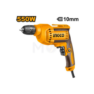 INGCO Electric Drill 10mm Keyless Chuck 550W | ED550382 مقدح كهرباء عادي راس اوتوماتيك