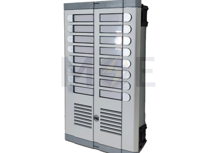 Urmet Panel with 16 Buttons 2C | 925/216 تابلو انترفون ستة عشر كبسة صفين بدون مايكرو