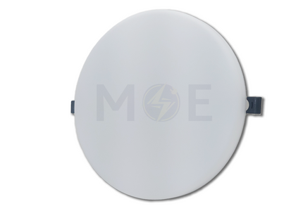 Cuperlight LED DownLight/Panel Light White Flush FrameLess Adjustable Circular Spot Daylight, Warmwhite, Coolwhite 19cm 40W | REC217 سبوت لد مدور مخفي بدون كادر متحرك ابيض دايلايت، ورم وايت، كول وايت