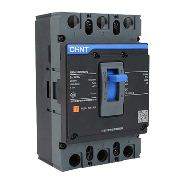 Chint MCCB NXM-125S/3300/ 3P 125A Fix | 131363 دجنتور صناعي 3 فاز