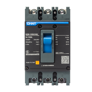 Chint MCCB NXM-125S/3300/ 3P 125A Fix | 131363 دجنتور صناعي 3 فاز