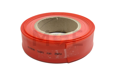 SIM Heat Shrink Tube Red 125deg. 1000V 30mm | HSTB-30 عازل حرارة للكابلات والبطاريات