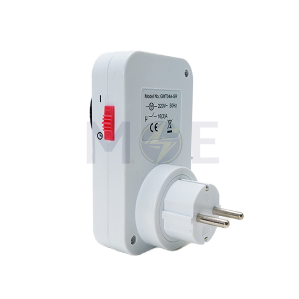 MAL Plug-in Timer Daily Mechanical Programmable Electric Outlet 15min-24Hours 16A | GMT04A-GR بريز تايمر يومي اربعة و عشرون ساعة ب فيش