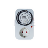 MAL Plug-in Timer Daily Mechanical Programmable Electric Outlet 15min-24Hours 16A | GMT04A-GR بريز تايمر يومي اربعة و عشرون ساعة ب فيش